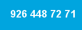 926 448 72 71 926 448 72 71